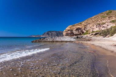 Beautiful day at the Camel Beach in kos island, greece