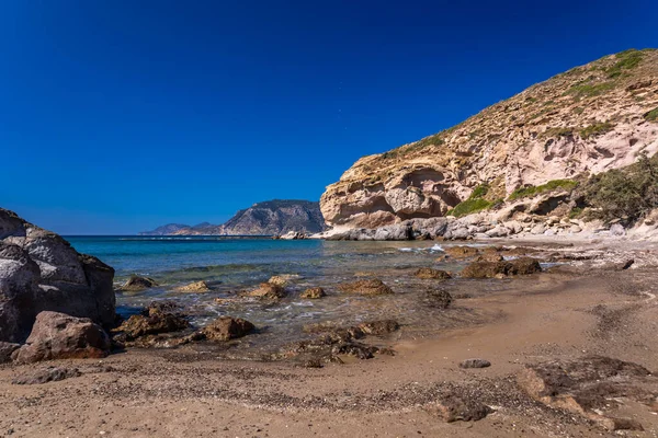 Beautiful day at the Camel Beach in kos island, greece