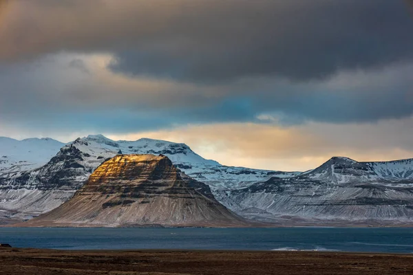 아이슬란드의 그르다 피우르 — 스톡 사진
