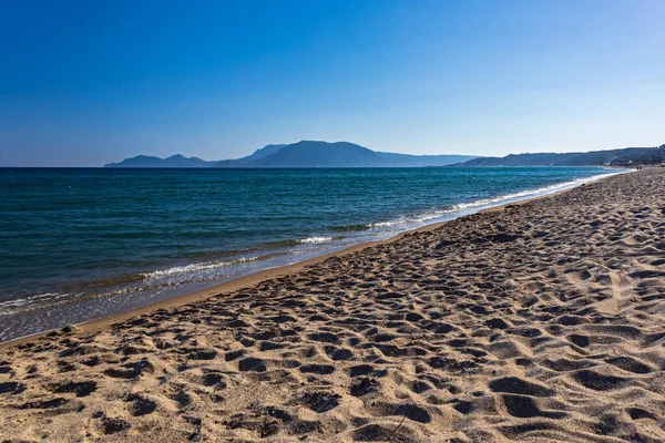 Schöner Nachmittag Strand Auf Der Griechischen Insel Kos — Stockfoto