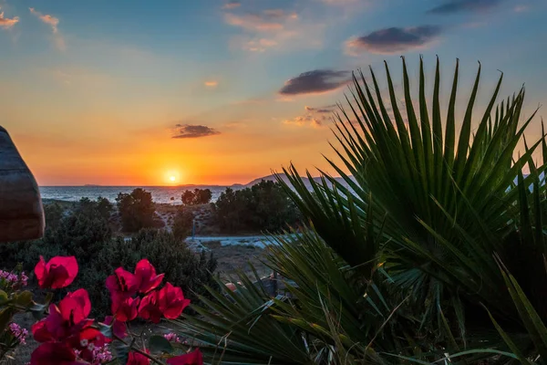 Hermosa Tarde Playa Isla Cos Grecia — Foto de Stock