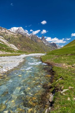 Monte Bianco grubunun güzel Alpleri