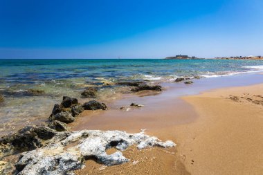 Sicilya 'da güzel güneşli bir gün