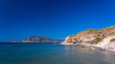 Beautiful day at the Camel Beach in kos island, greece