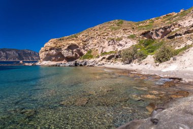 Beautiful day at the Camel Beach in kos island, greece