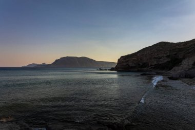 Beautiful day at the Camel Beach in kos island, greece