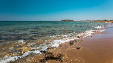 Sicilya 'da güzel güneşli bir gün