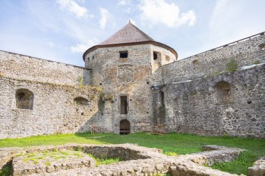 Slovakya 'daki eski taş kale