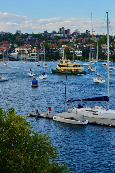 Sydney Australia Diciembre Barcos Puerto Sydney — Foto de Stock
