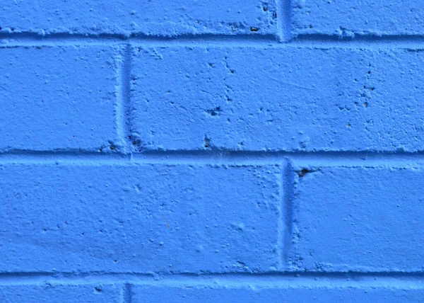 Brightly Painted Bricks Wall City — Stock Photo, Image
