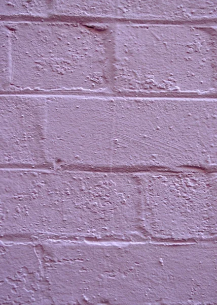 市内の壁に鮮やかに描かれたレンガ — ストック写真