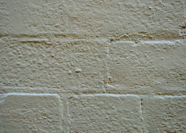 Eine Nahaufnahme Bemalter Ziegel Einer Wand Der Stadt — Stockfoto