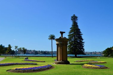 Sydney, Avustralya - Kraliyet Botanik Bahçeleri manzarası