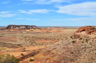 Kanku Kaçakları Koruma Parkı ufukta güzel manzaralar sunuyor..