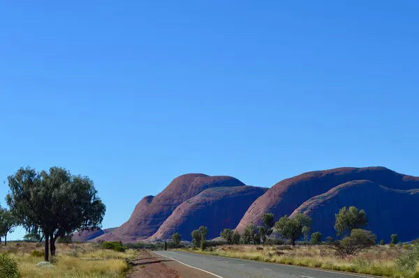 stock image A view of the Olgas in the Red Center of Australia