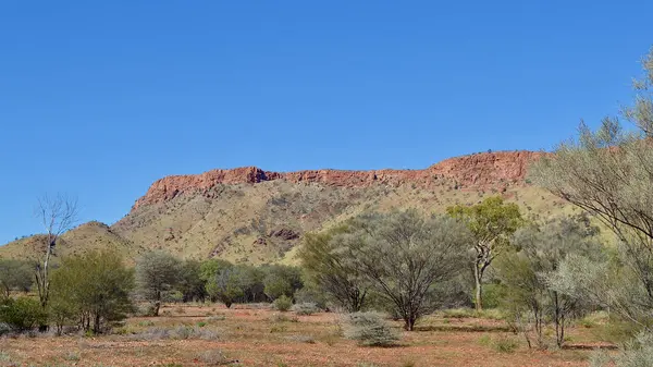 stock image A scenic view in the west Macdonnell Ranges near Alice Springs, Australia.