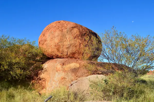 stock image A view of the Devils Marbles in Central Australia