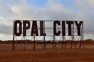Güney Avustralya 'da Coober Pedy - Opal City