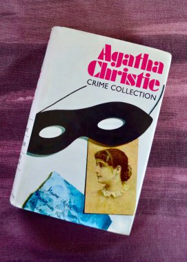 Sydney, Australia. January 2025. A closeup of the book cover of Crime Collection by Agatha Christie.  clipart