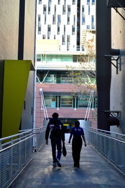 Sydney, Avustralya. Haziran 2025. UTS ve çevre bölgelerin ekran görüntüleri. 