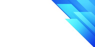 Soyut modern geometrik açık mavi arkaplan ve kopyalama alanı için beyaz nokta. Vektör illüstrasyonu EPS10