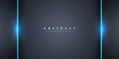 Soyut Mavi Teknoloji arka plan tasarımı. Vektör illüstrasyon eps10