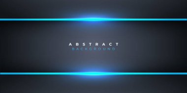 Soyut Mavi Teknoloji arka plan tasarımı. Vektör illüstrasyon eps10