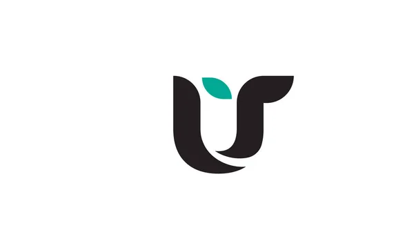 Монограма Літери Дизайн Логотипу Логотип Ініційованої Літери Шаблон Дизайну Логотипу — стоковий вектор
