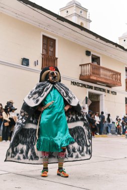 Gebelik. 02 Ocak 2023. İnsanlığın Soyut Mirası, Huaconada Festivali 'nden Sahneler Mito, Conception