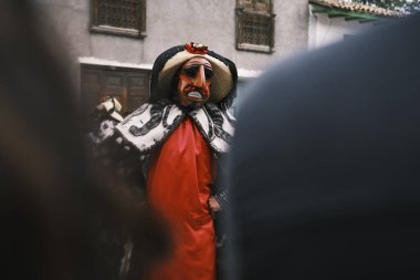 Gebelik. 02 Ocak 2023. İnsanlığın Soyut Mirası, Huaconada Festivali 'nden Sahneler Mito, Conception