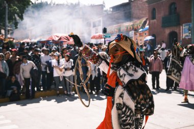 Gebelik. 02 Ocak 2023. İnsanlığın Soyut Mirası, Huaconada Festivali 'nden Sahneler Mito, Conception