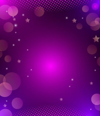 Background purple. Template for design and decoration. Vector illustration.