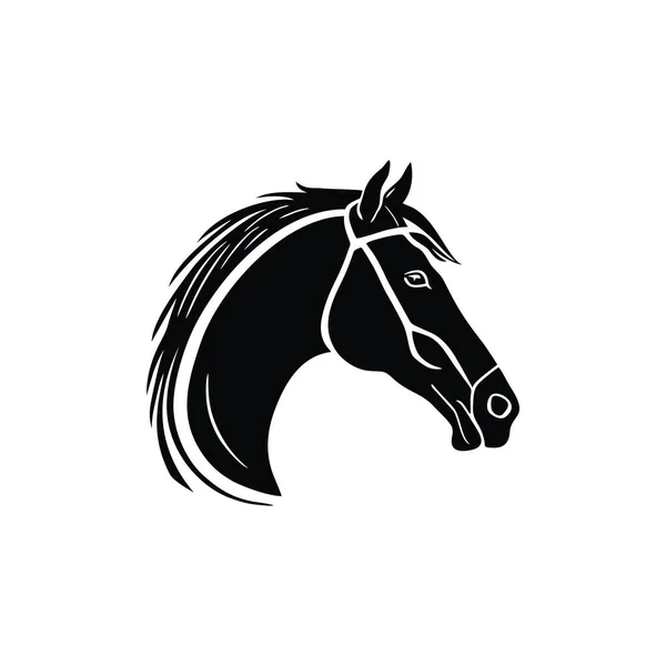 cabeça cara cavalo logotipo design vetor gráfico símbolo ícone sinal  ilustração ideia criativa 5549045 Vetor no Vecteezy