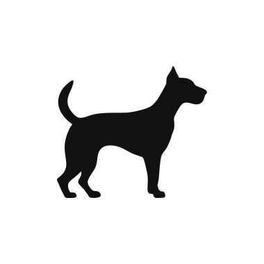 Hayvan nalı klipsi vektörünün veteriner logosu veteriner ikonu, petpaw mağaza sembolü. beyaz arkaplanda izole.