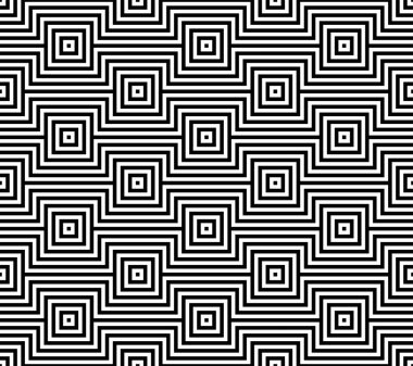 Optik İllüzyon pürüzsüz kiremit desenli vektör. Tessellasyon çizgileri sanat yinelenen desenler.