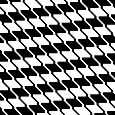 Houndstooth seamless Old pattern vector of tweed hounds tooth cloth repeating patterns. abstract old wave twill zigzag art of wool fabric.