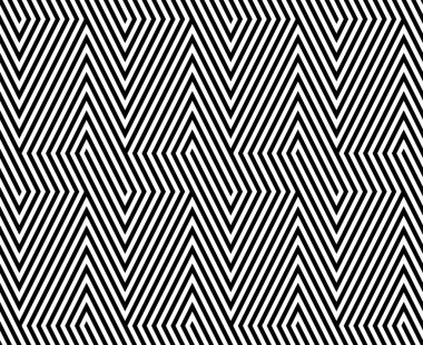 Tessellasyon optik illüzyonlar kusursuz model vektörü. Paralelkenarlı sanat geometrik yinelenen desenler.