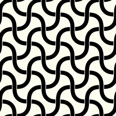 Geometri kusursuz desen. Tessellasyon çizgisi sanatı tekrarlama kalıpları, Tamamlayıcı altıgen arkaplan vektörü.