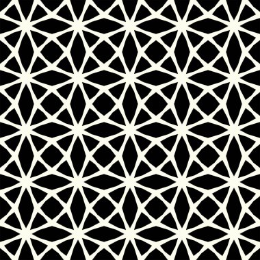 Geometrik desen tekrarlanıyor. Kusursuz iç içe geçmiş desenler, Tamamlayıcı Altıgen çizgileri vektörü.