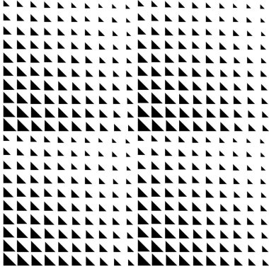 Vektörün yarım ton kusursuz şekli. Optik illüzyon Mürekkep Yazdırma Tekrarlayan desenler, Sanatsal Geometrik Arkaplan.