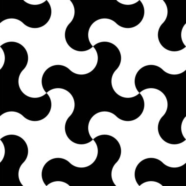 Kusursuz Geometrik desen tasarımı. Tekrarlayan Altıgen, Sanatsal çizgi vektörünün örüntülerini şekillendirir.