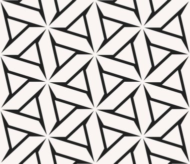 Geometrik kusursuz desen sanatı. Yazdırılabilir vektörün tekrarlanan iç içe kilitlenme kalıplarını biçimlendir.