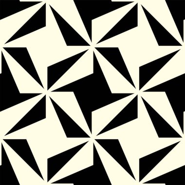 Geometrik kusursuz desen sanatı. Yazdırılabilir vektörün tekrarlanan iç içe kilitlenme kalıplarını biçimlendir.