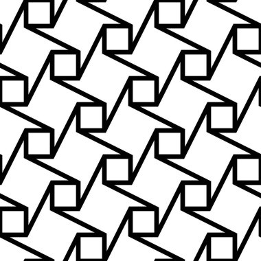 Kusursuz desen sanatı. Yazdırılabilir Birleştirilmiş Satır Vektör Tasarımı 'nın Geometrik Şekli tekrarlanan desenleri.