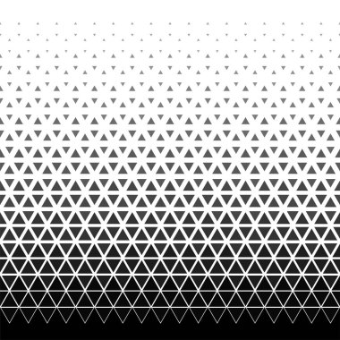 Vektörün yarım ton kusursuz şekli. Yazdırılabilir arkaplan ile soyut geometrik tekrarlama desenleri.