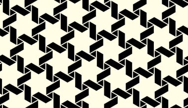 Geometrik tekrarlama sanatı. Yazdırılabilir vektörün sanatsal Şekli tekrarlanan desenleri.