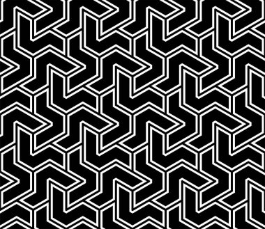 Yazdırılabilir Art 'ın geometrik kusursuz deseni. Tessellasyon Şekilleri tekrarlayan kalıplar duvar kağıdı.