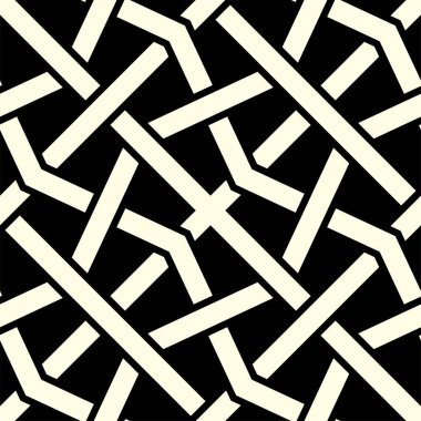 Yazdırılabilir Art 'ın kusursuz Geometrik deseni. Tessellasyon Şekilleri tekrarlanan şablon arkaplanı.