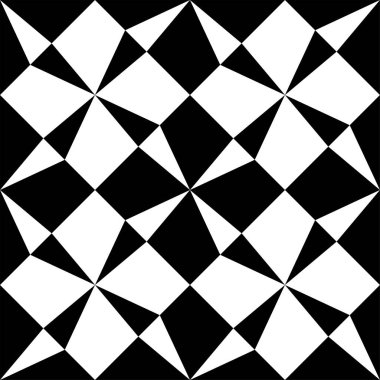 Yazdırılabilir Art 'ın kusursuz Geometrik deseni. Tessellasyon Şekilleri tekrarlanan şablon arkaplanı.