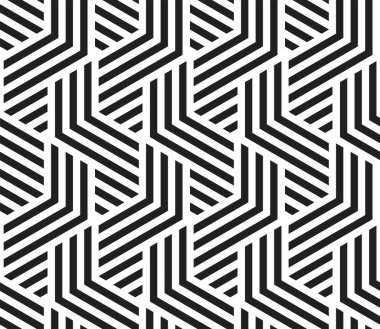 Yazdırılabilir Art vektörünün geometrik deseni tekrarlanıyor. Tessellasyon Şekilleri tekrarlanan kalıplar duvar kağıdı.